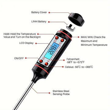 Food Thermometer- مقياس حرارة الطعام