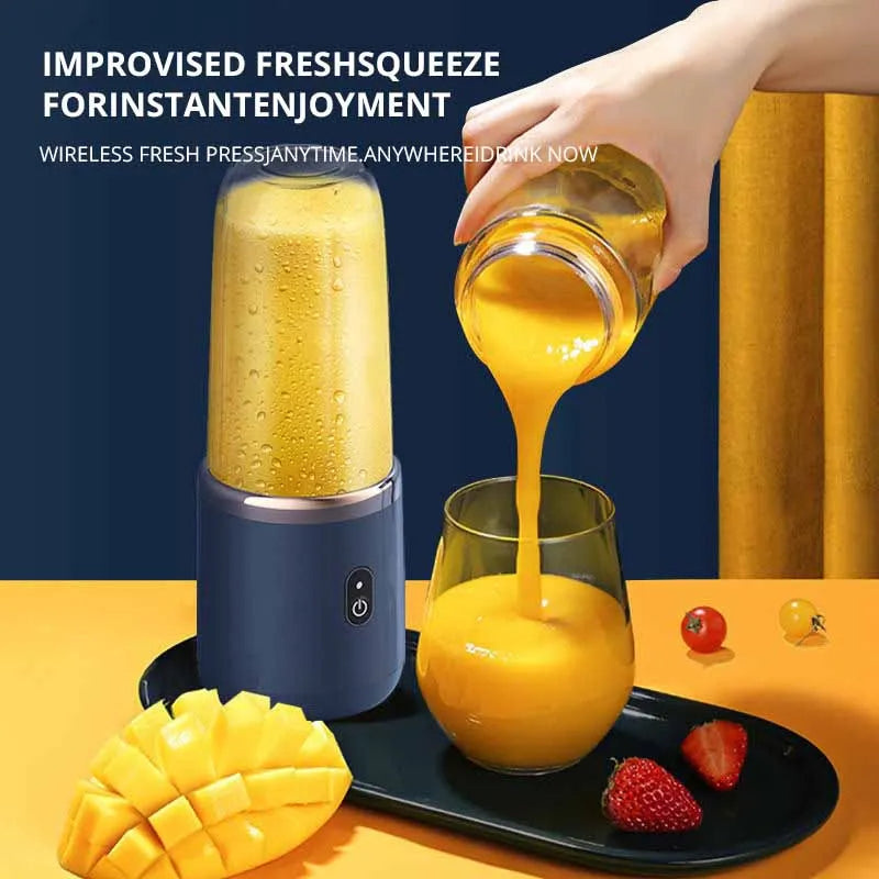 Portable wireless juicer