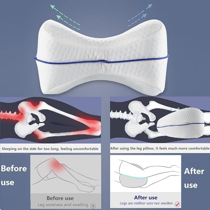 وسادة الأرجل للنوم على الجانب - Leg Pillow