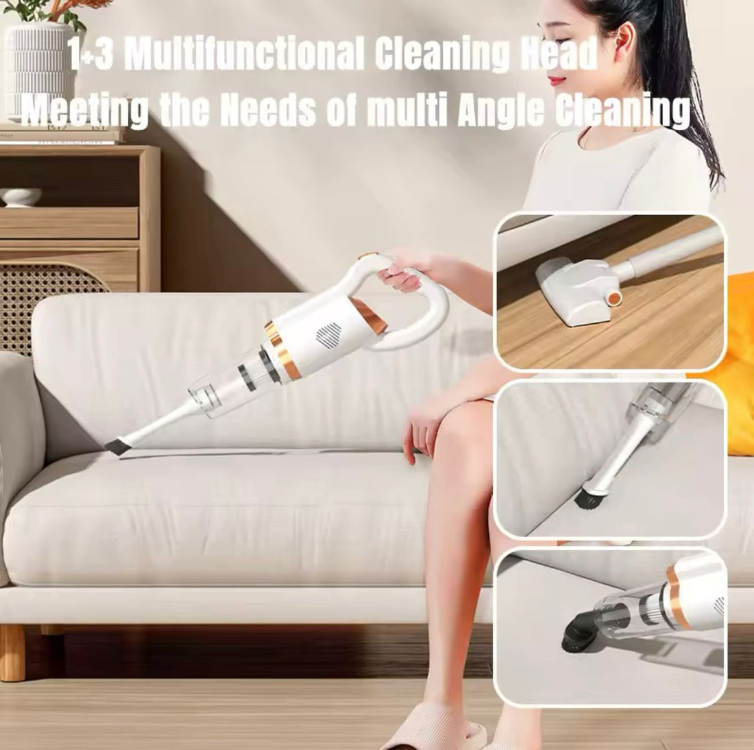 Multifunctional wireless vacuum