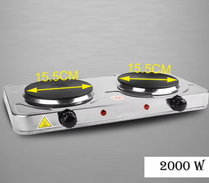 Double Hot Plate Stove