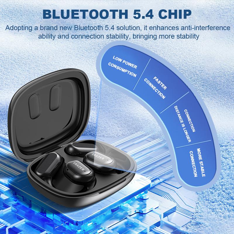 Earbuds With LCD Case