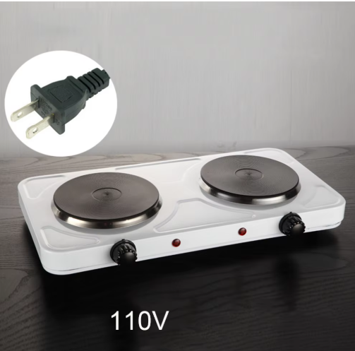 Double Hot Plate Stove