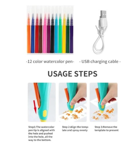 Electric Graffiti Pen Set